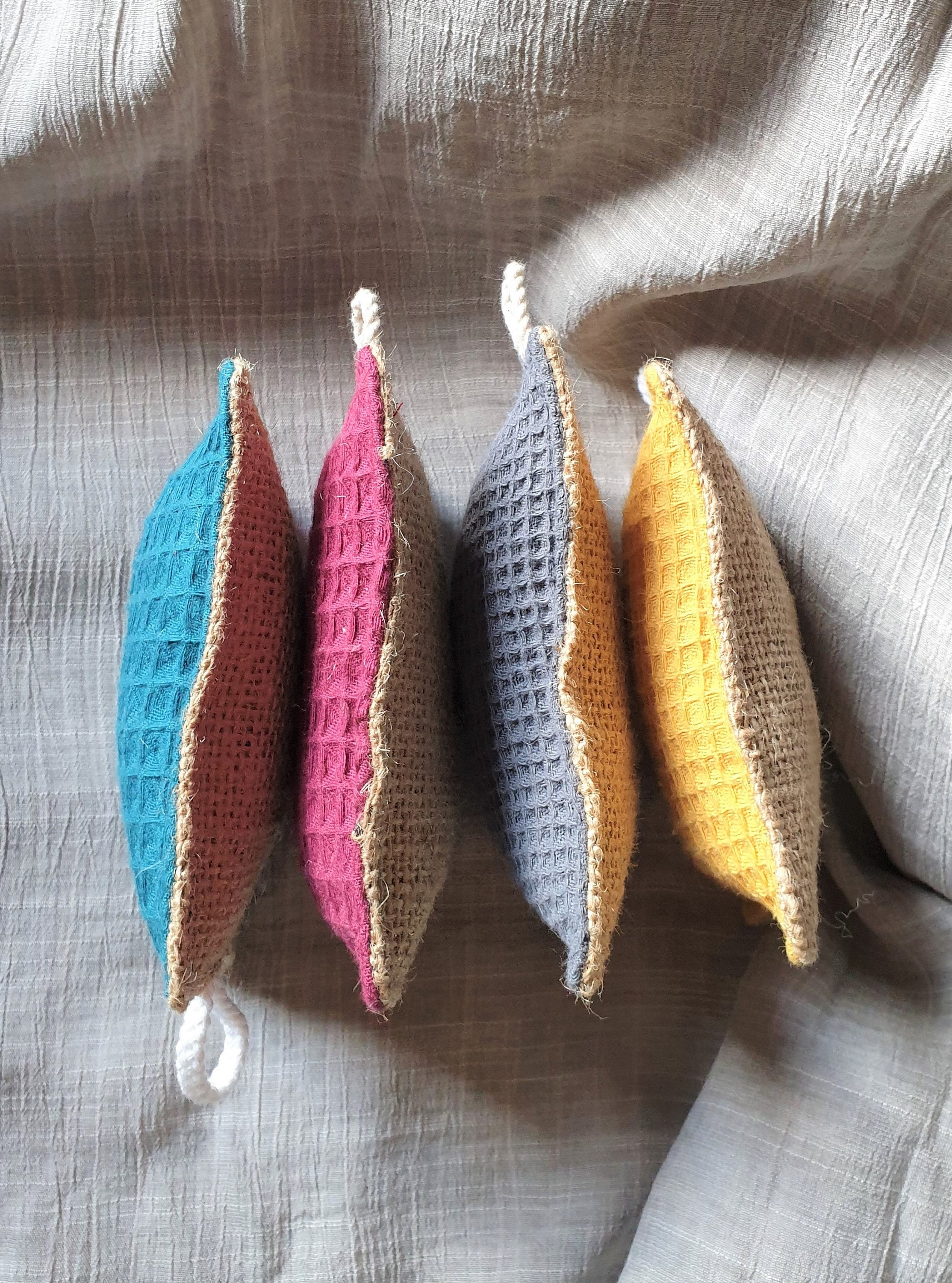 Éponges Lavables Grattantes