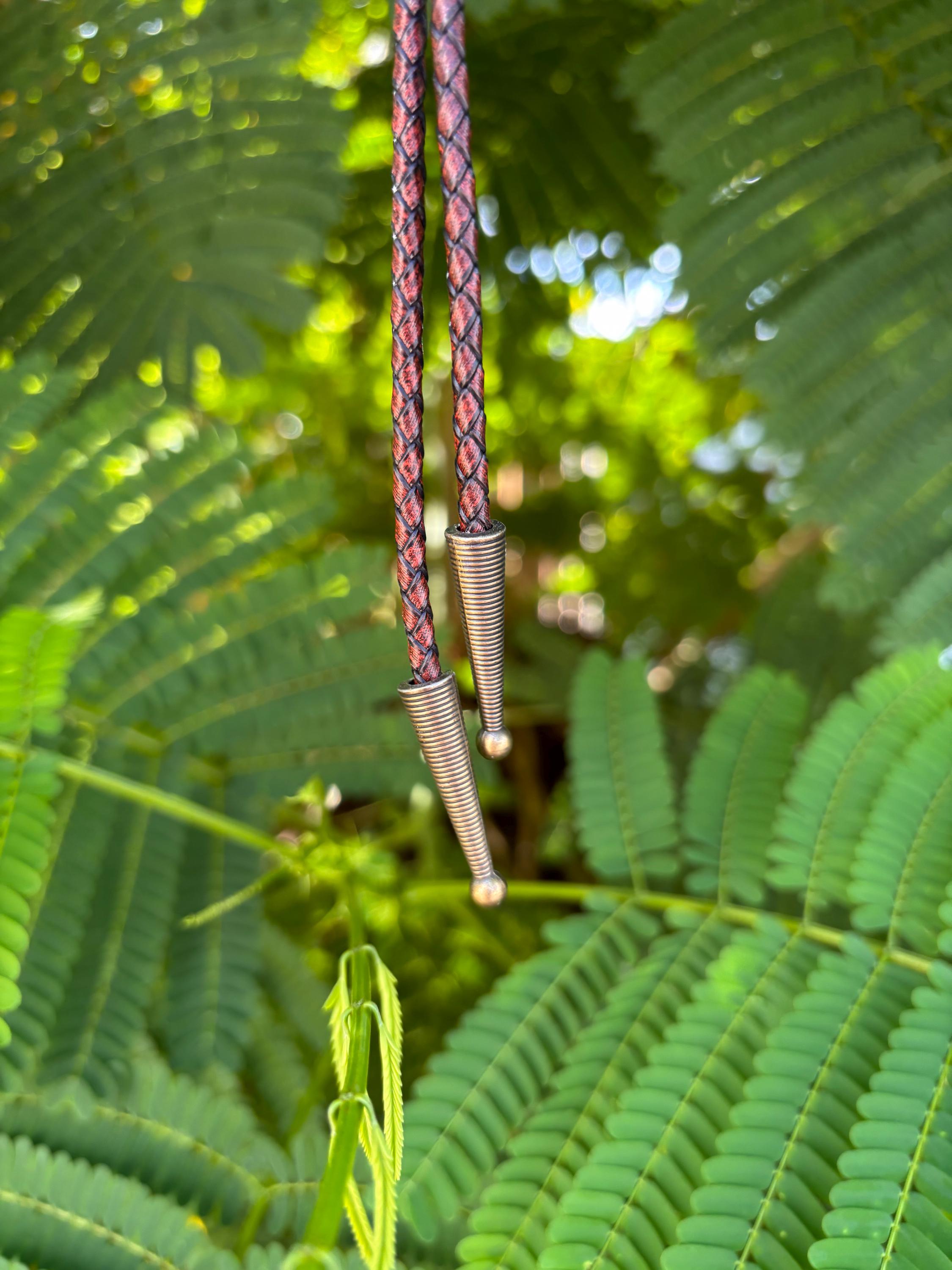 Handmade Adventureland Horned Mask Bolo Tie (1 of 1) - Thumbnail 4