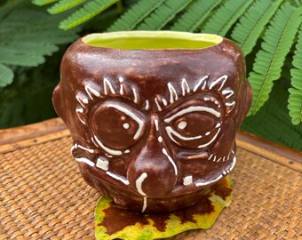 Poison Sassafras - Haunted Gingerbread Edition Tiki Mug Handmade Ceramic