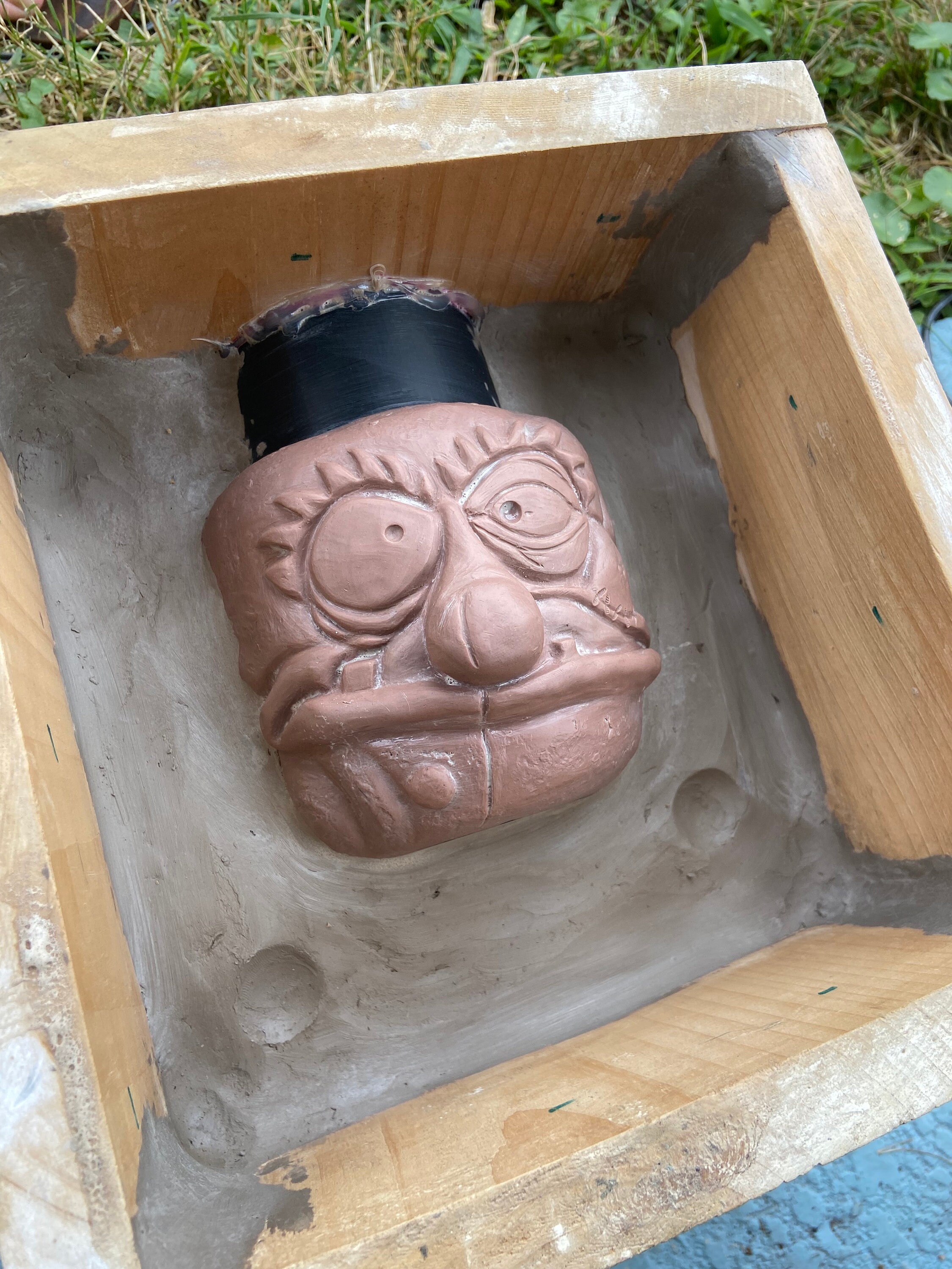 Poison Sassafras - Pink w/ Gold Teeth Edition Tiki Mug Handmade Ceramic - Thumbnail 2