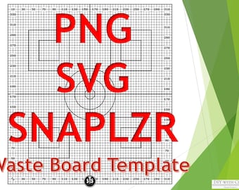 Waste Board Grid 320 x 350 mm Snapmaker A350 Laser Machine, Ready Luban File, Laser Engrave