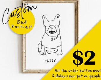 etsy personalized dog