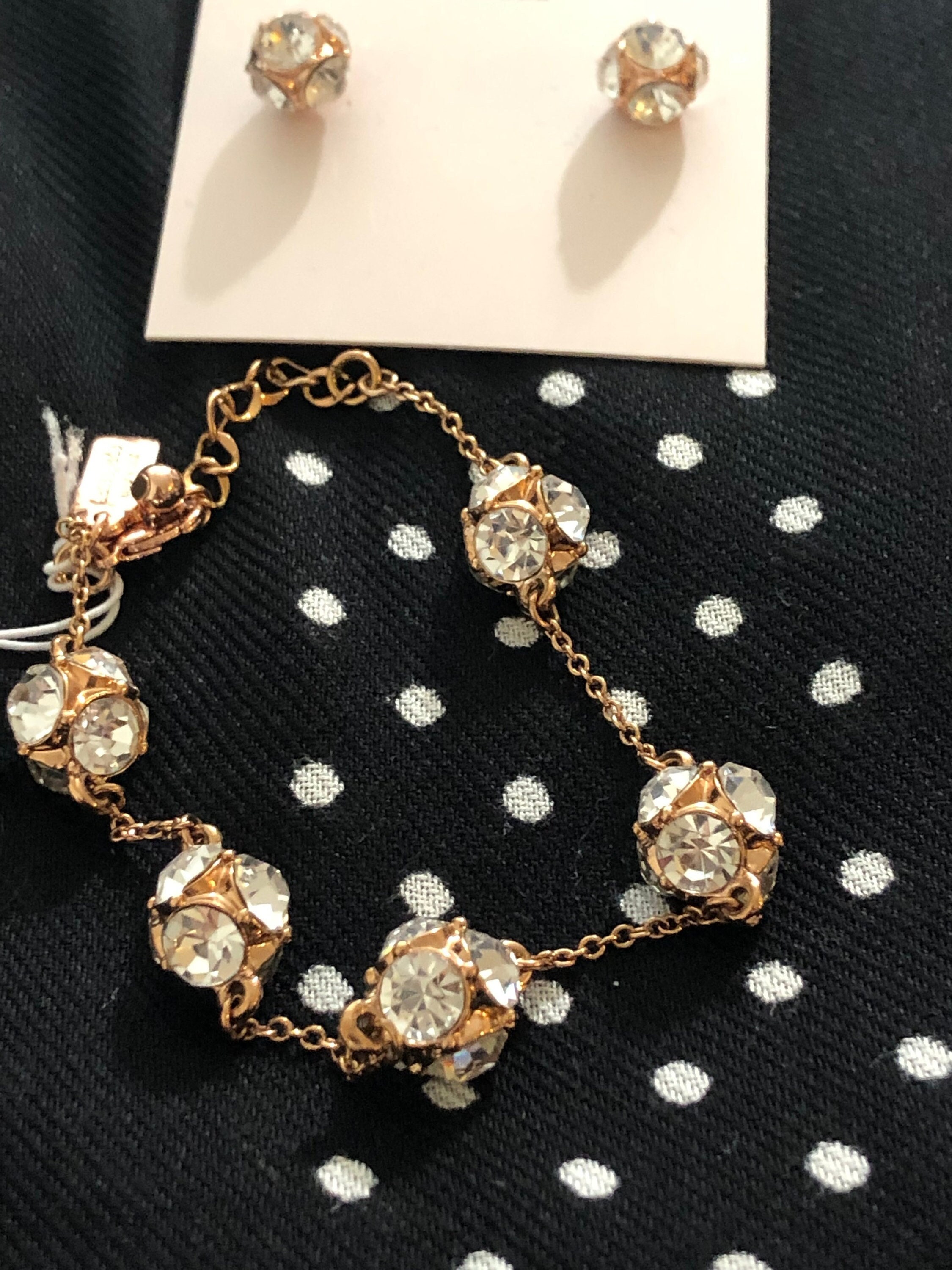 Kate Spade Lady Marmalade Bracelet and Earrings Set - Etsy Hong Kong Kate Spade Lady Marmalade Bracelet and Earrings Set - Etsy Hong Kong