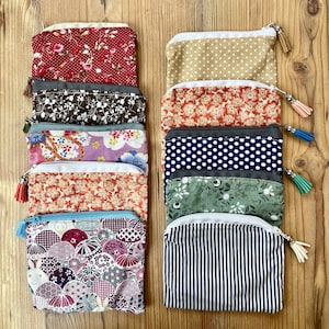 Mini Kosmetiktäschchen, Schminktasche, Make Up Bag, Mini Tasche, kleines Täschchen, Tampontasche, kleine Kosmetiktasche, Reißverschlußtasche