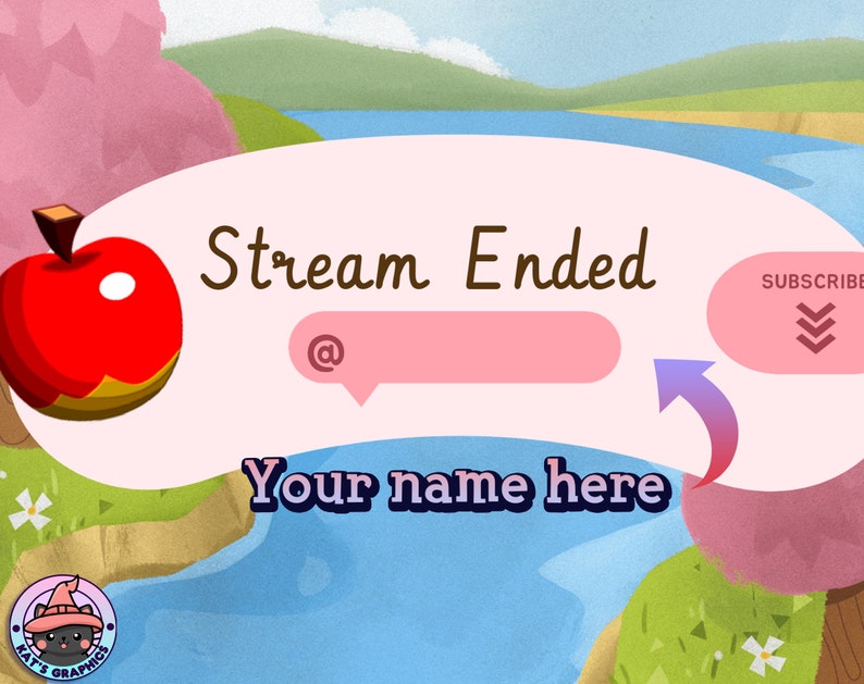 X9 Animated Animal Crossing Inspired Twitch Streamer Overlays / Screens ...