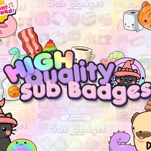 CREEPY VALENTINE'S Twitch Sub Abzeichen | Abonnenten Bit Abzeichen, Discord Rolle Icons | Luftschlangen, Pink, Grusel, Herz, Liebe, GumBall Edelstein Schlange Bild 5