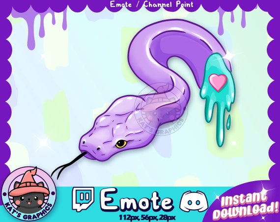 UNIQUE Purple Snake Blood Drip Twitch Discord Emote - Etsy UK UNIQUE Purple Snake Blood Drip Twitch Discord Emote - Etsy UK