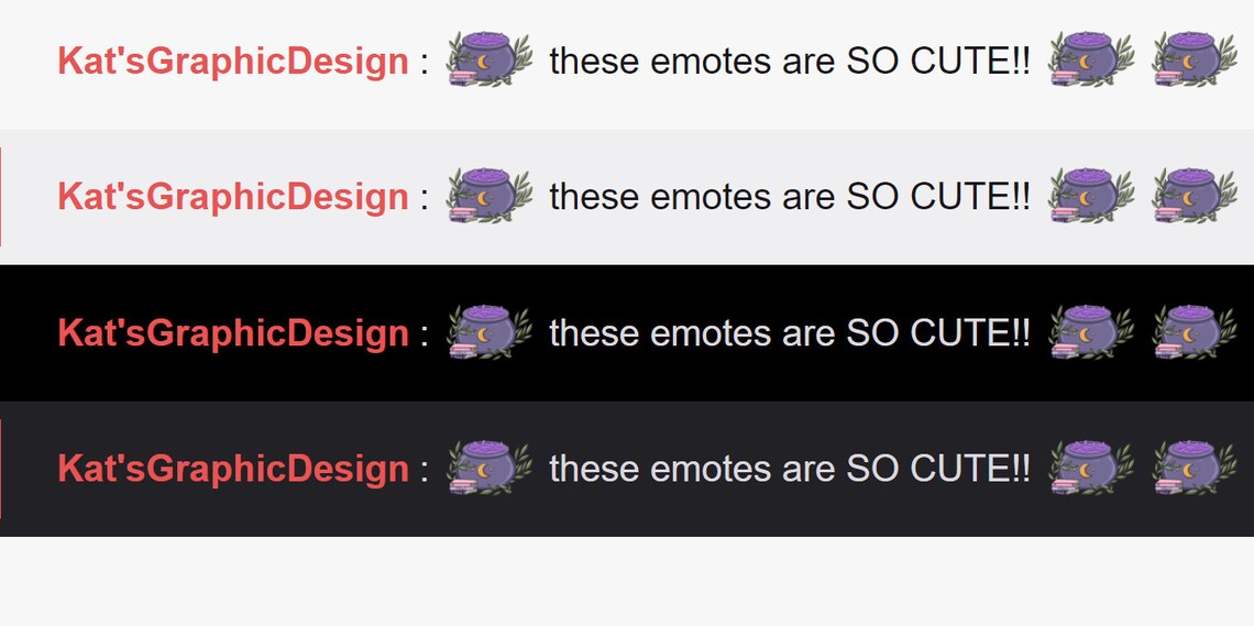 WITCH Cauldron Potion Twitch Discord Emote Channel Points - Etsy