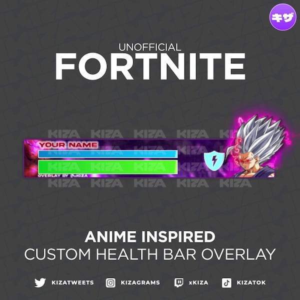 Lightstream Overlay Anime Etsy