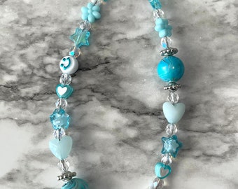 Beaded phone charm / phone charm / phone accessories / y2k accessories / y2k trendy / beaded keychain / phone strap