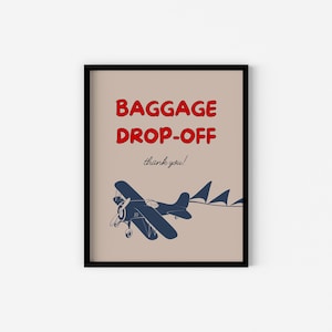 Druckbares Vintage Flugzeug Geburtstagsgeschenke Zeichen Reise Thema Junge Geburtstag Tisch Dekor Zeit vergeht Karten Geschenke Zeichen Flugzeug Thema zwei Fliegen