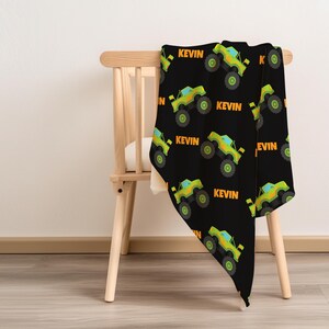 Monster truck blanket