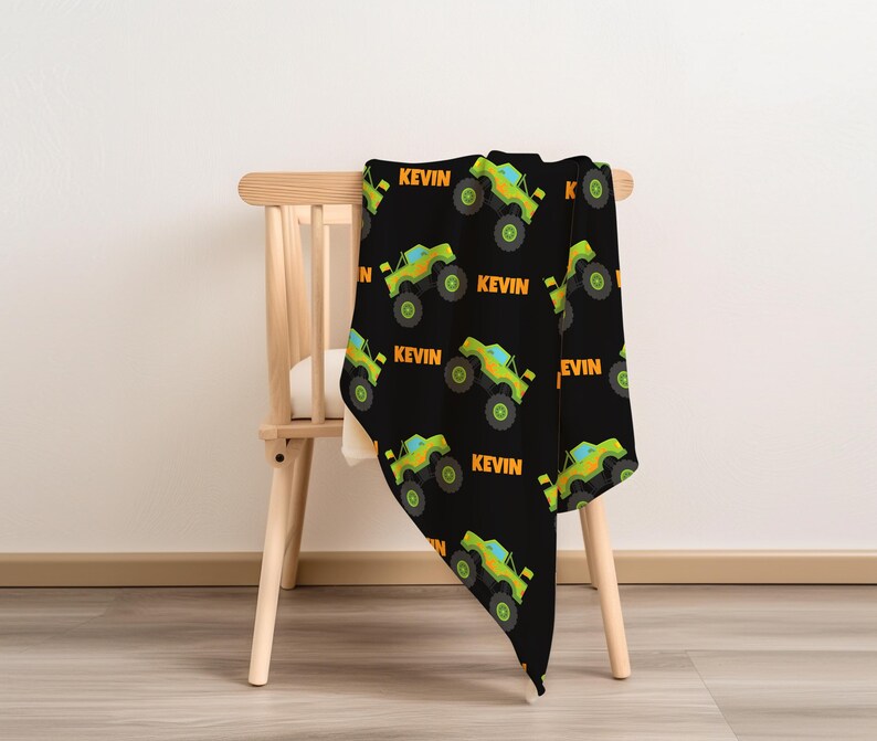 Monster truck blanket