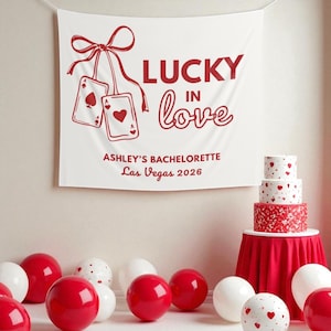 Las Vegas Bachelorette Personalized Backdrop Vegas Girls Weekend Custom Banner Casino Theme Party Sign Vegas Party Decor  Casino Night Bach