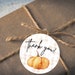 Printable Pumpkin Thank You Tags Little Pumpkin Baby Shower Party ...