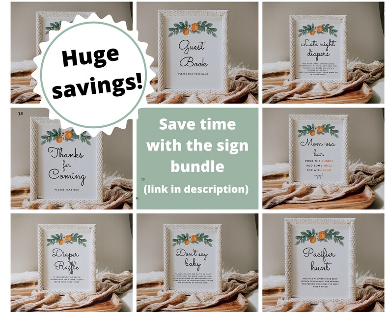 Cutie Baby Shower Diaper Raffle Printable Sign Little Cutie Diaper Raffle Sign For Table Cutie Baby Shower Ideas For Gender Neutral Shower image 4