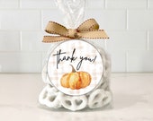 Printable Pumpkin Thank You Tags Little Pumpkin Baby Shower - Etsy