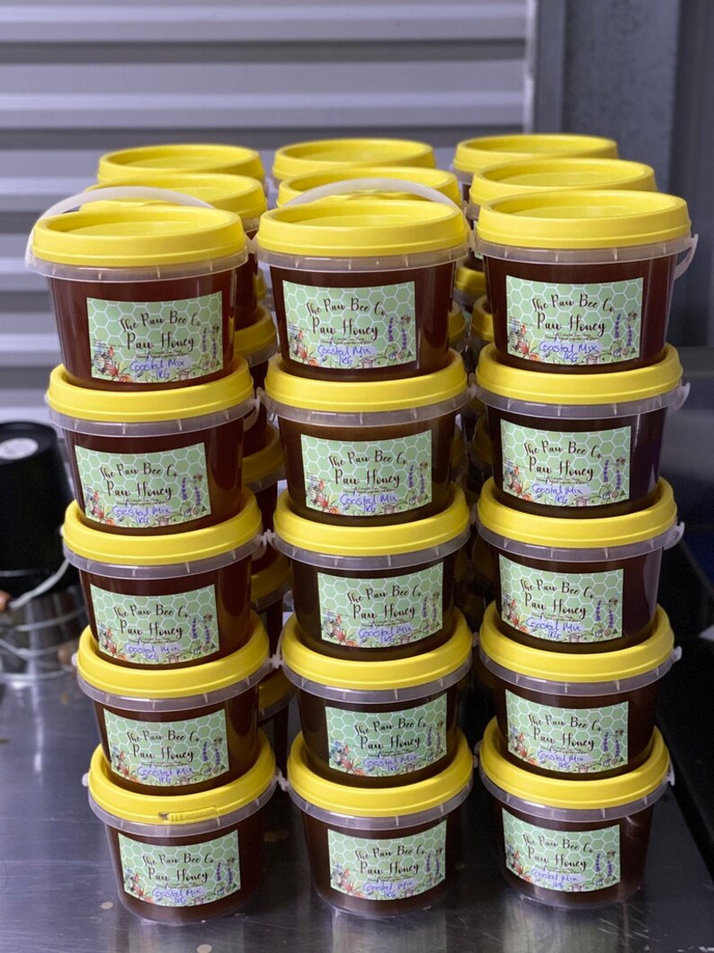 1kg Bucket Raw Honey Etsy