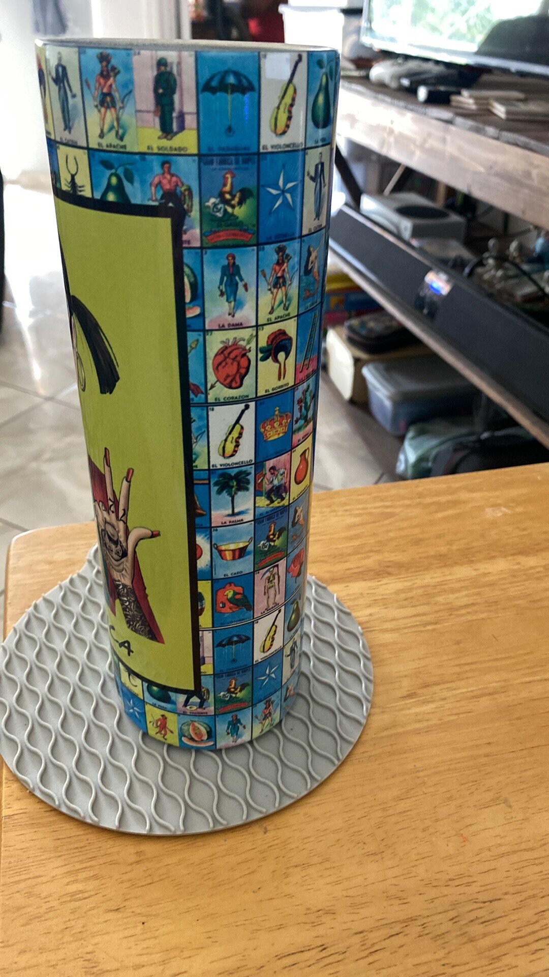 20 Oz Skinny Stainless Steel Sublimation Tumbler La Toxica Lorteria Etsy