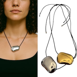 Kidney Bean Necklace - Etsy