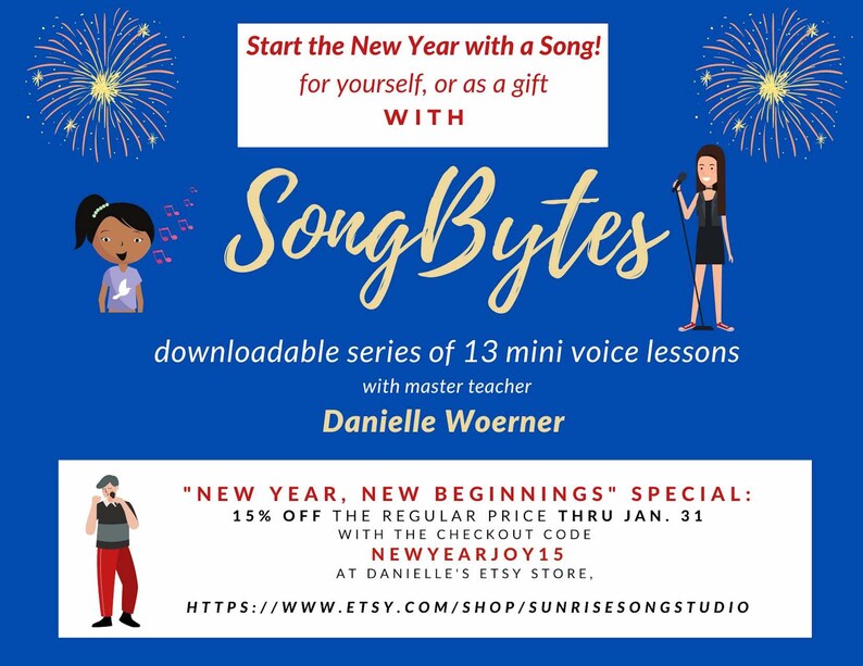 SongBytes: Subscription set of 13 mini-lessons. Sing with image 1