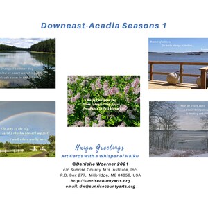 Haiga Greetings: Art Cards with a Whisper of Haiku