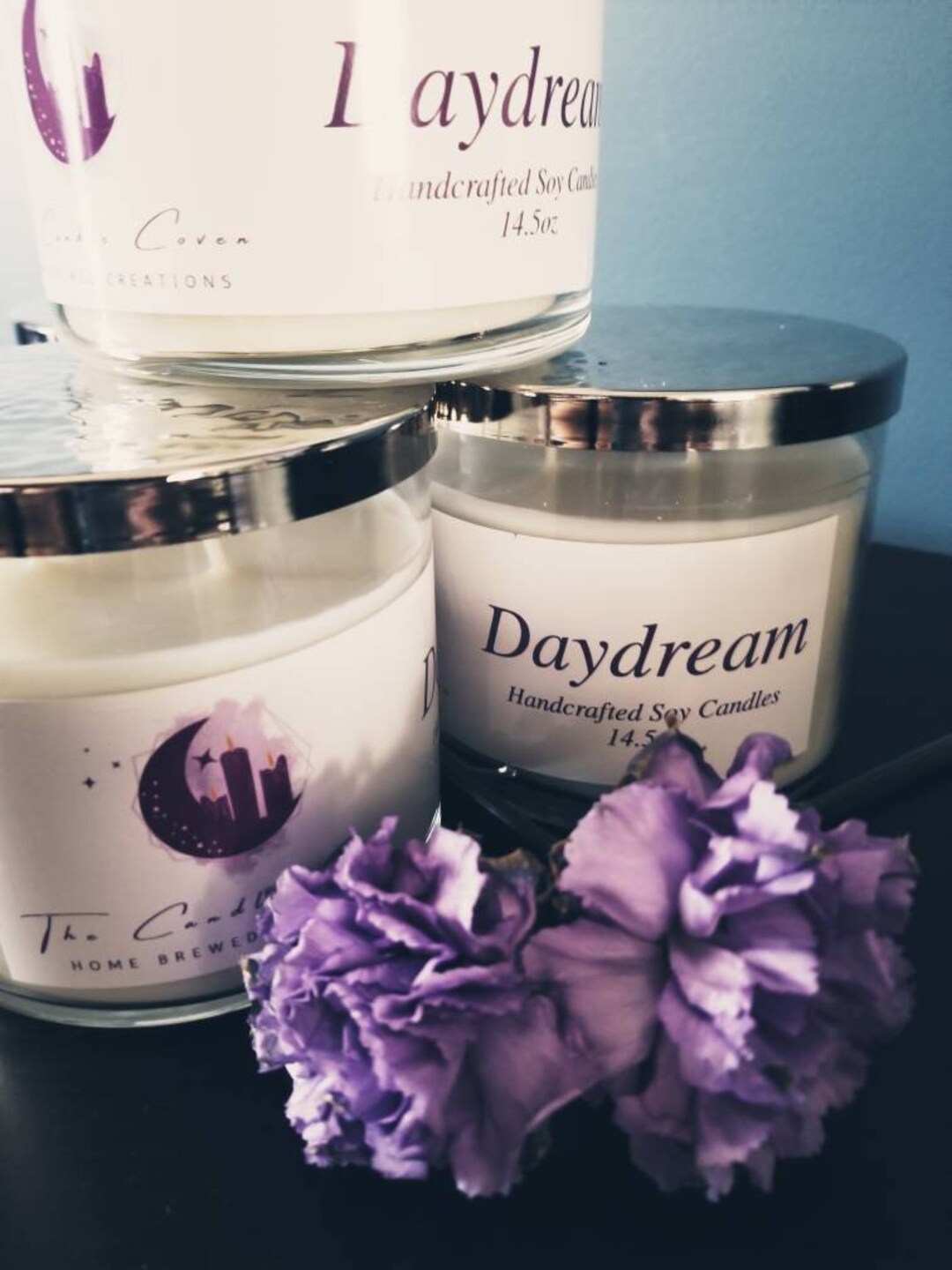 Three Wick Candles, Daydream Candle, Soy Wax Candles, Soy Candles, Soy