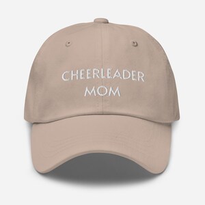 Cheerleader Mom Hat, Cheer Mom Hat, Embroidered Mom Hat, Cheer Mom Gift, Cheer Competition, Cheerleader Gift, Cheer Mom Patch, Cheer Squad