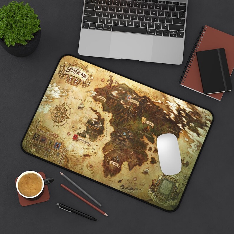 Final Fantasy XIV Eorzea Desk Mat Eorzea Mouse Pad FFXIV Etsy Finland
