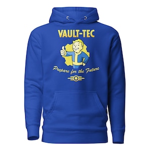 Vault-Tec – Prepare for the Future Fallout Adult Premium Pullover Hoodie