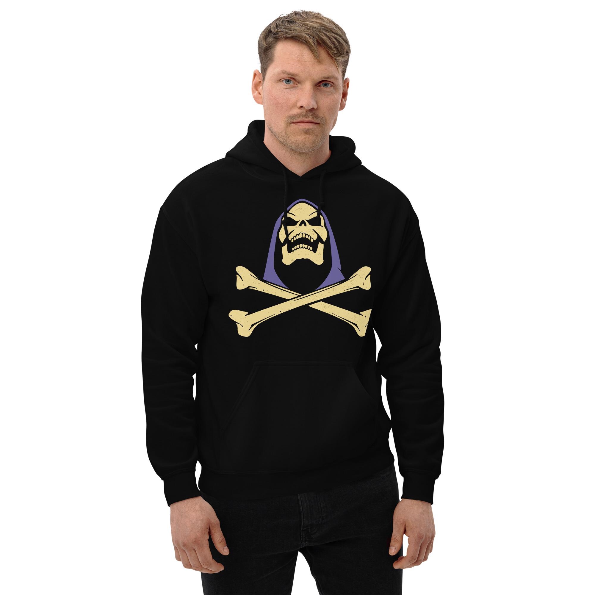Skeletor Jolly Roger 2.0 He man and the Masters of the Universe Adult Heavy Blend Pullover Hoodie Etsy Ireland