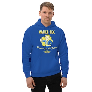 Vault-Tec – Prepare for the Future Fallout Adult Heavy Blend Pullover Hoodie