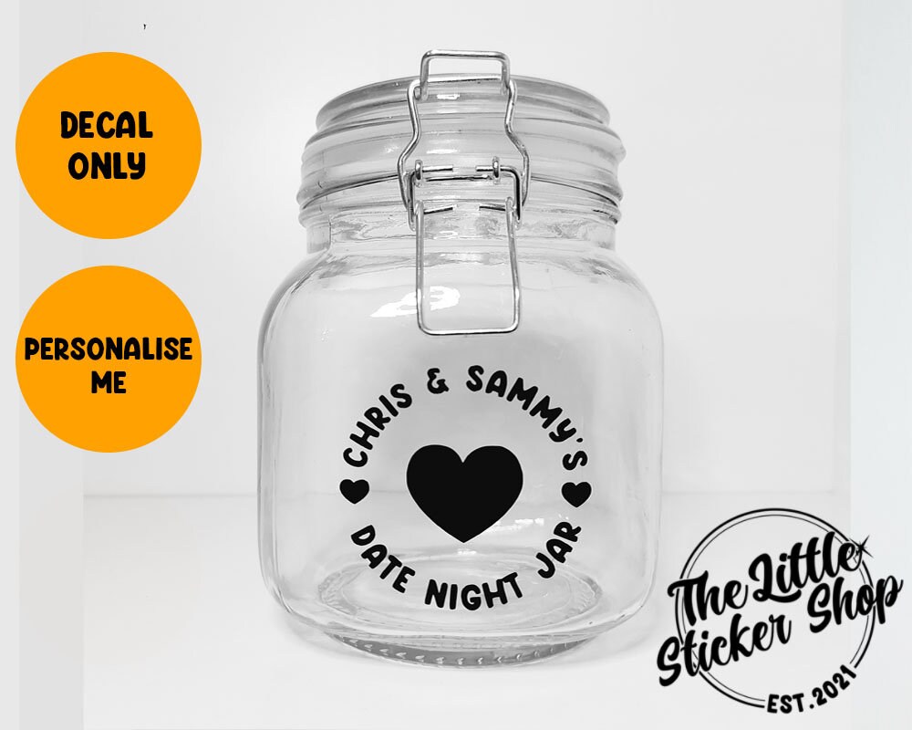 Date Jar Labels - Etsy UK