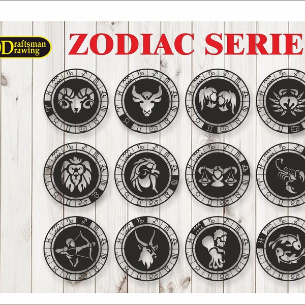 Zodiac Wall Decor Etsy