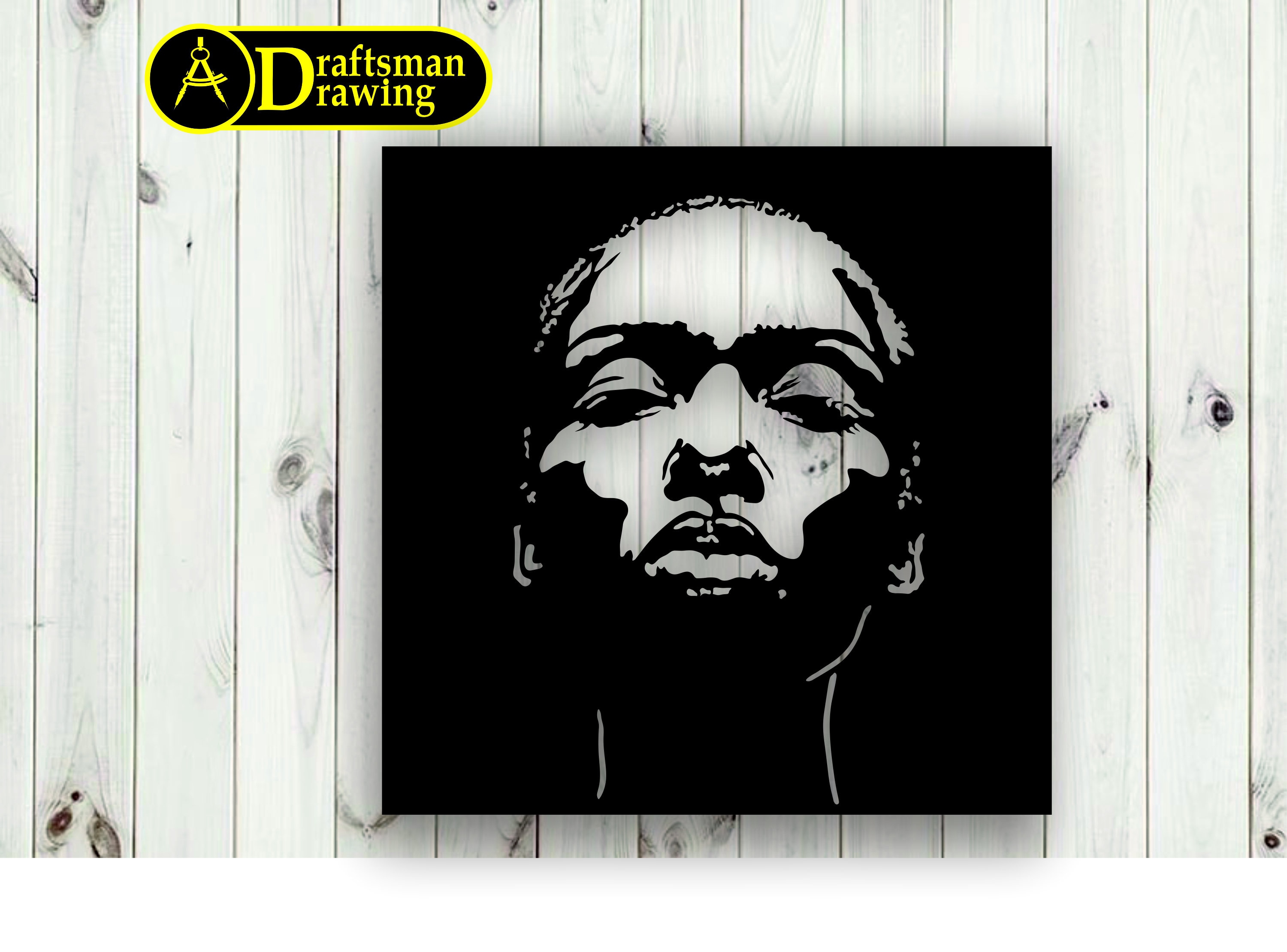 African Woman Wall Art Decor Vector File for Laser Cutting Etsy