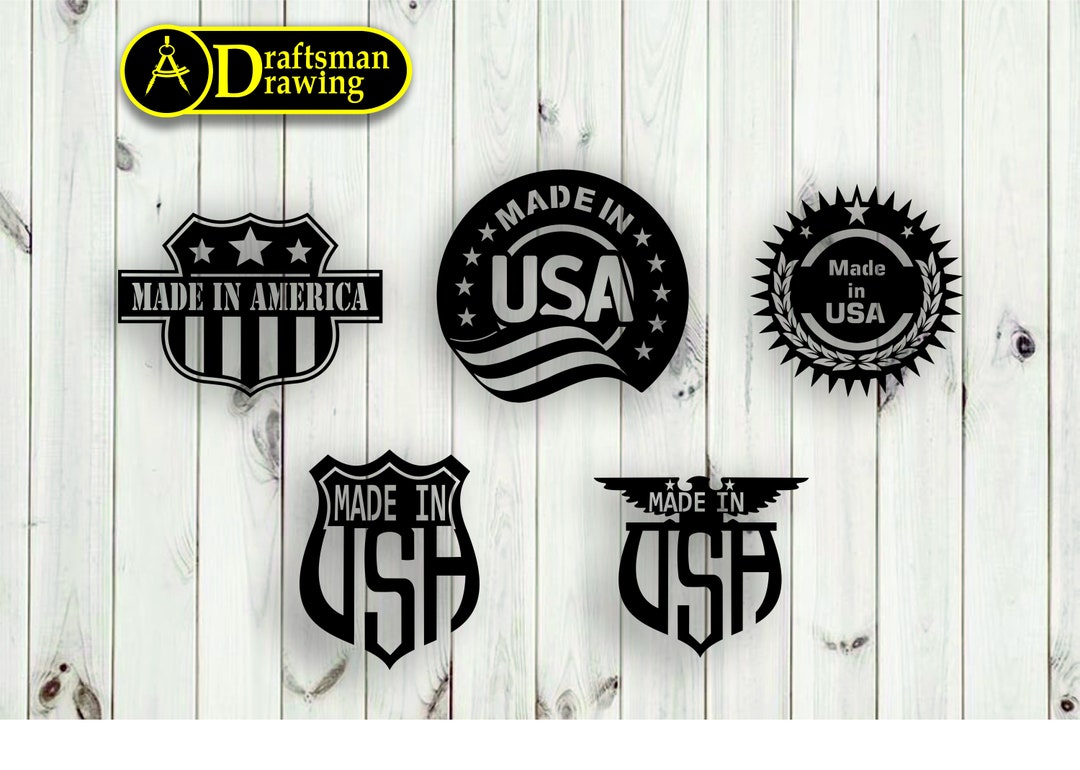 Made in USA Wall Art Vector, Laser Cut Files (digital Download) - Etsy