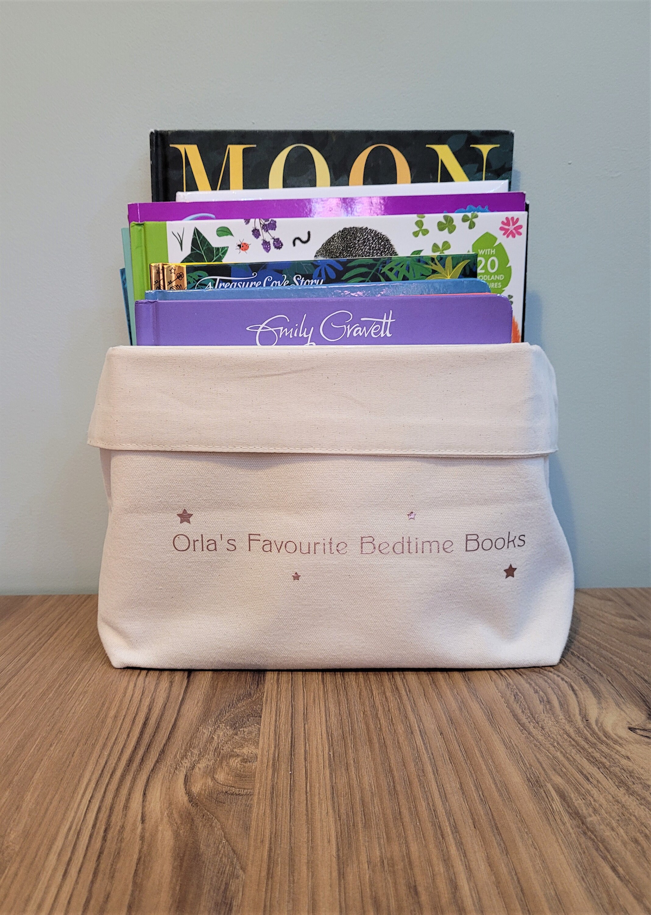 Book Storage Box Personalised Children's Book Box or Etsy UK