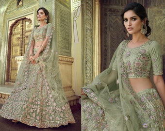 Party Wear Lehenga - Etsy Australia
