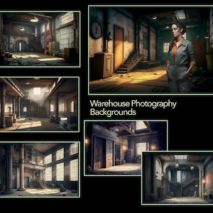Digital Photography Backgrounds Grungy Warehouse background ideas for portrait photographers Old buildings perfect for Black & White images.