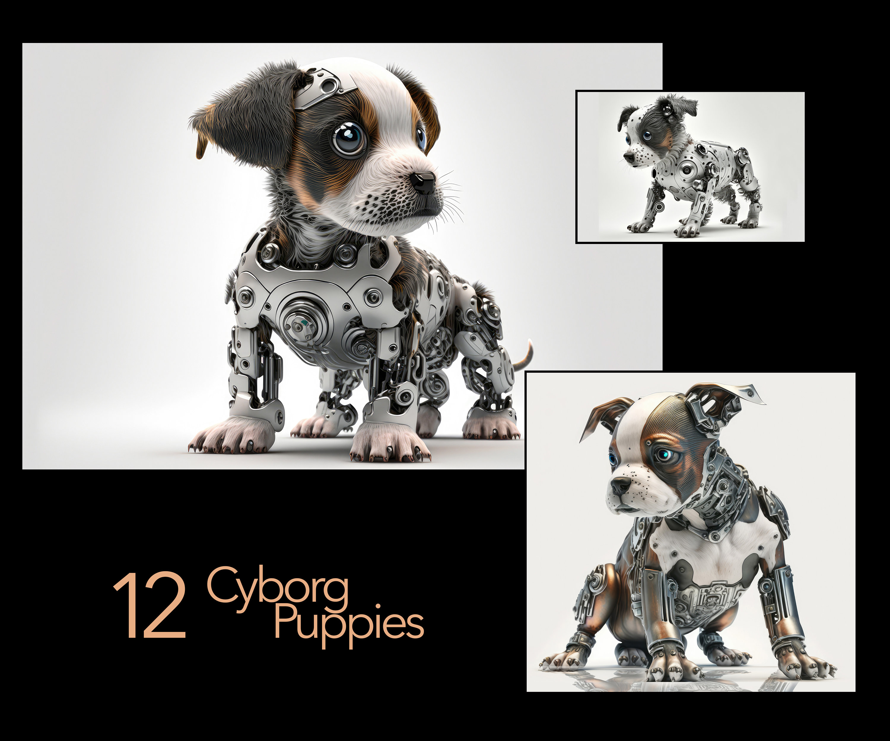 Realistic robot store dog toy