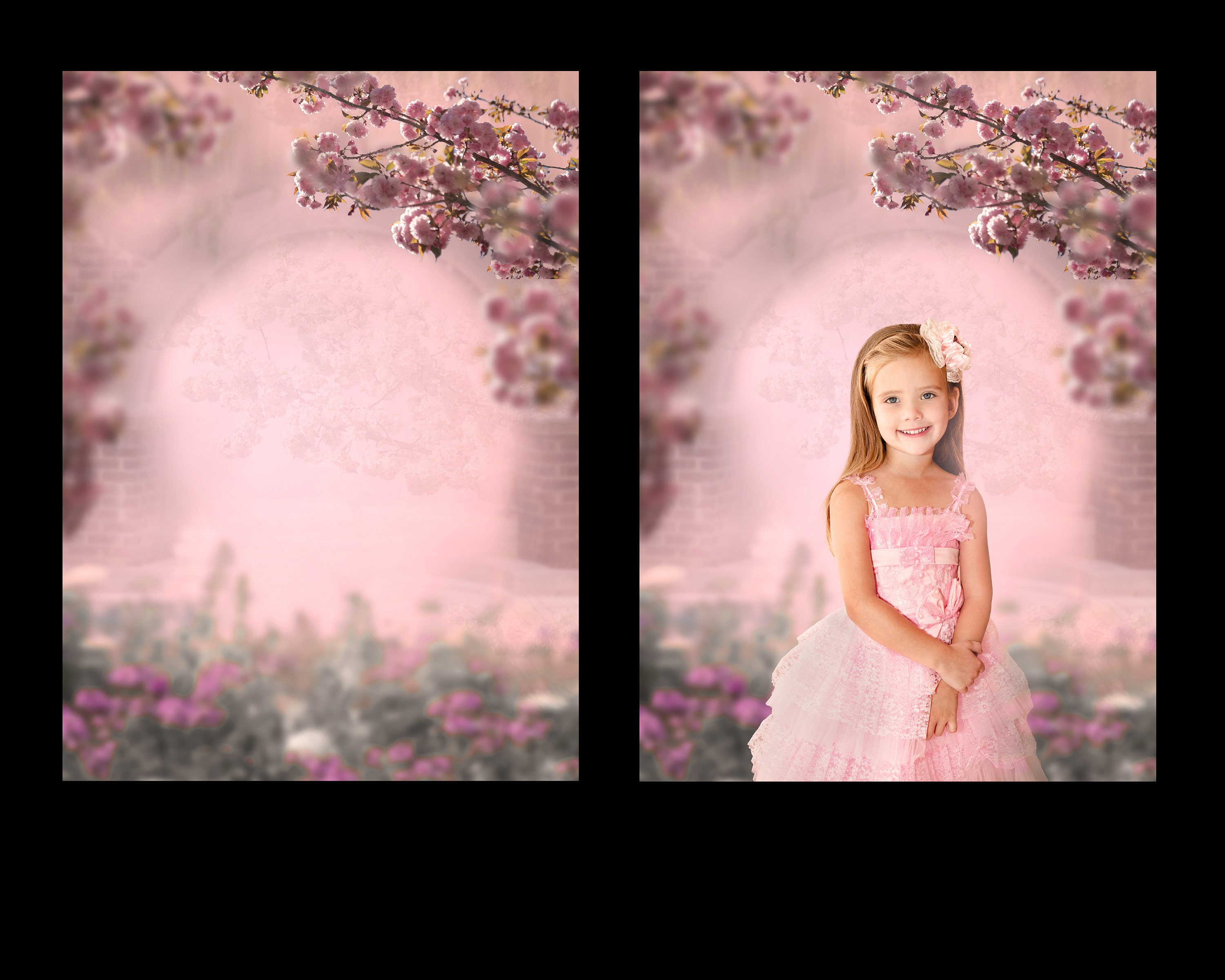 6 Spring/summer Backgrounds - Digital Backgrounds for Photographer to ...