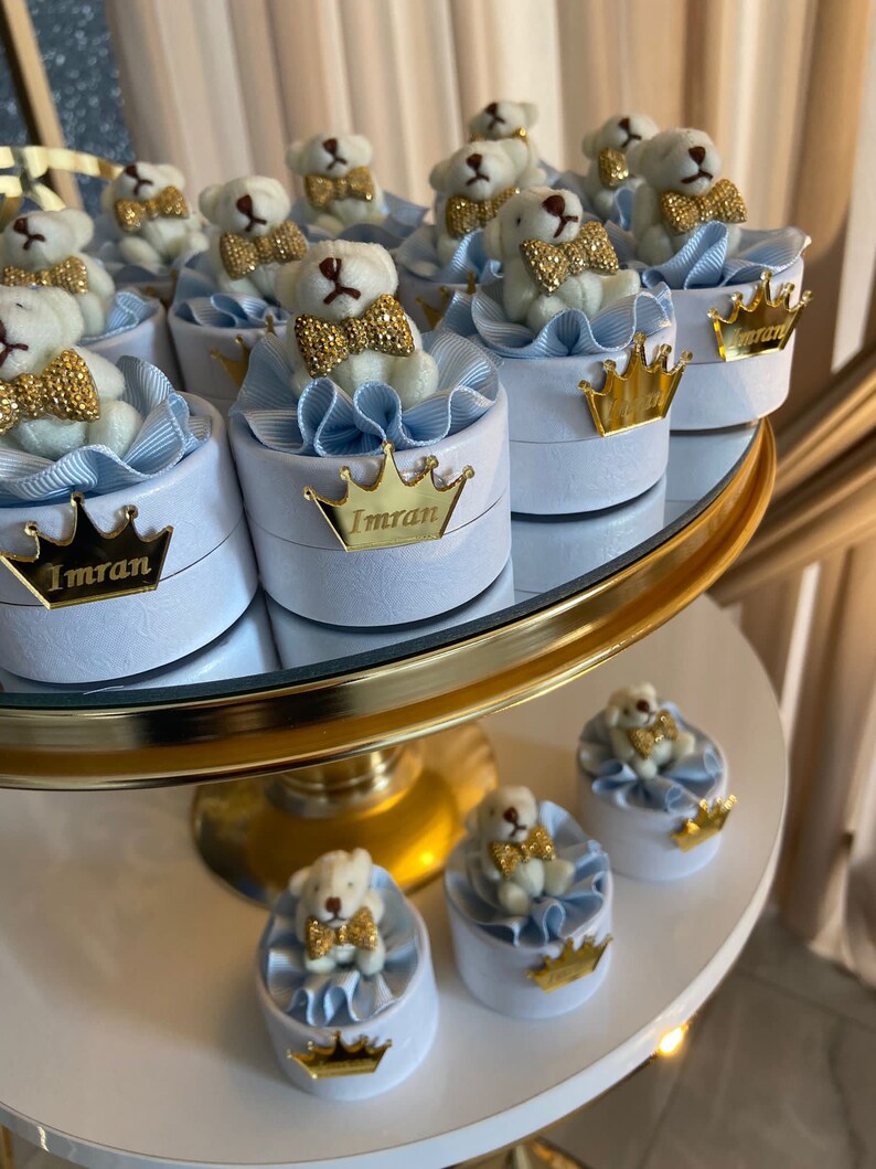 Teddy Bear Baby Shower Gift Boxes Boy Baby Shower Boxes Etsy Australia