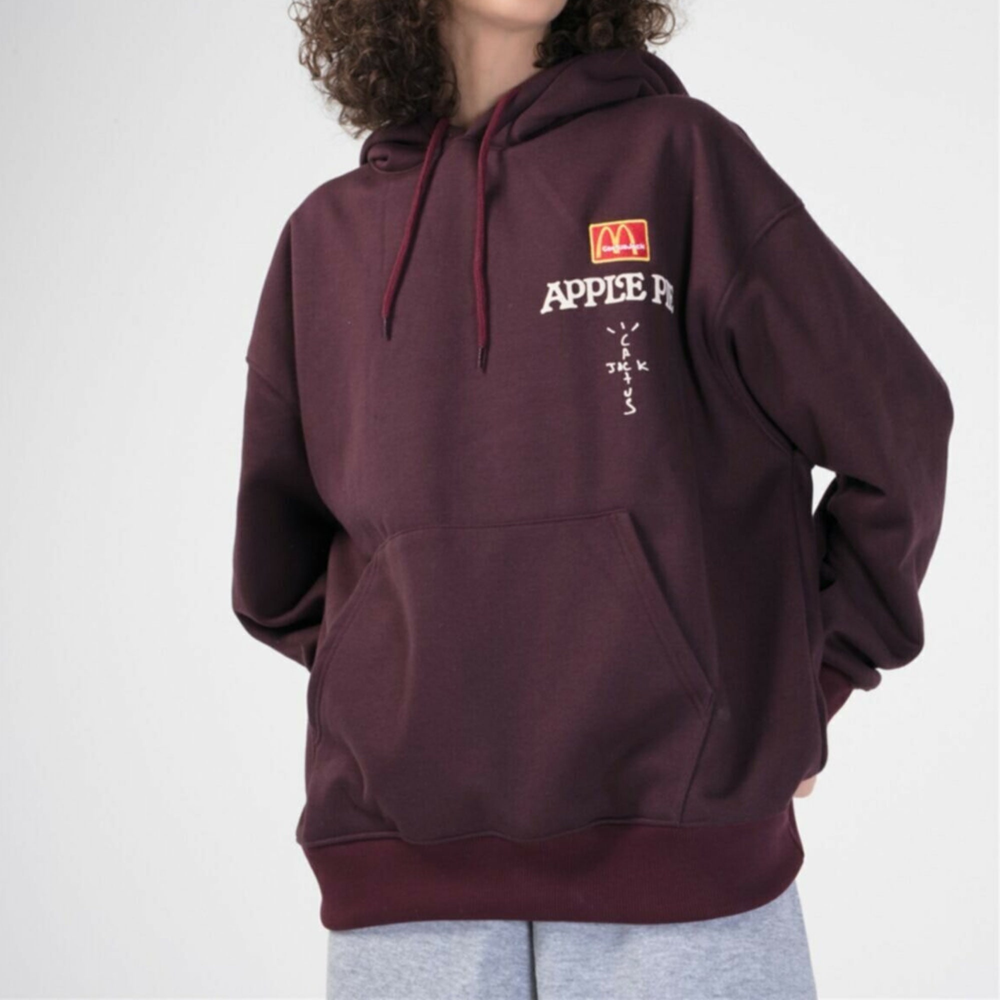 APPLE PIE Hoodie Übergröße Kapuzenpullover Cactus Jack - Etsy Hong Kong