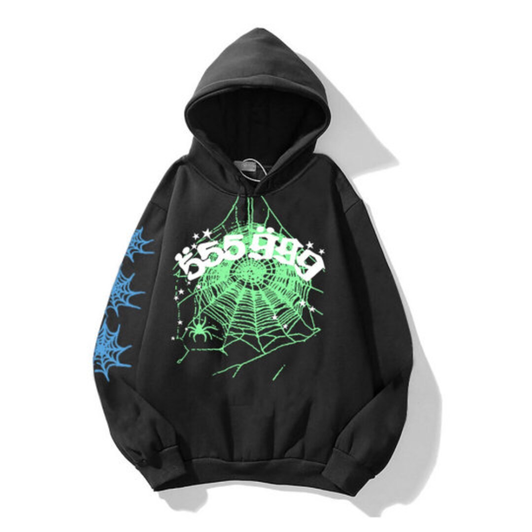SPIDER WEB HOODIE Übergröße Kapuzenpullover High Quality - Etsy Australia