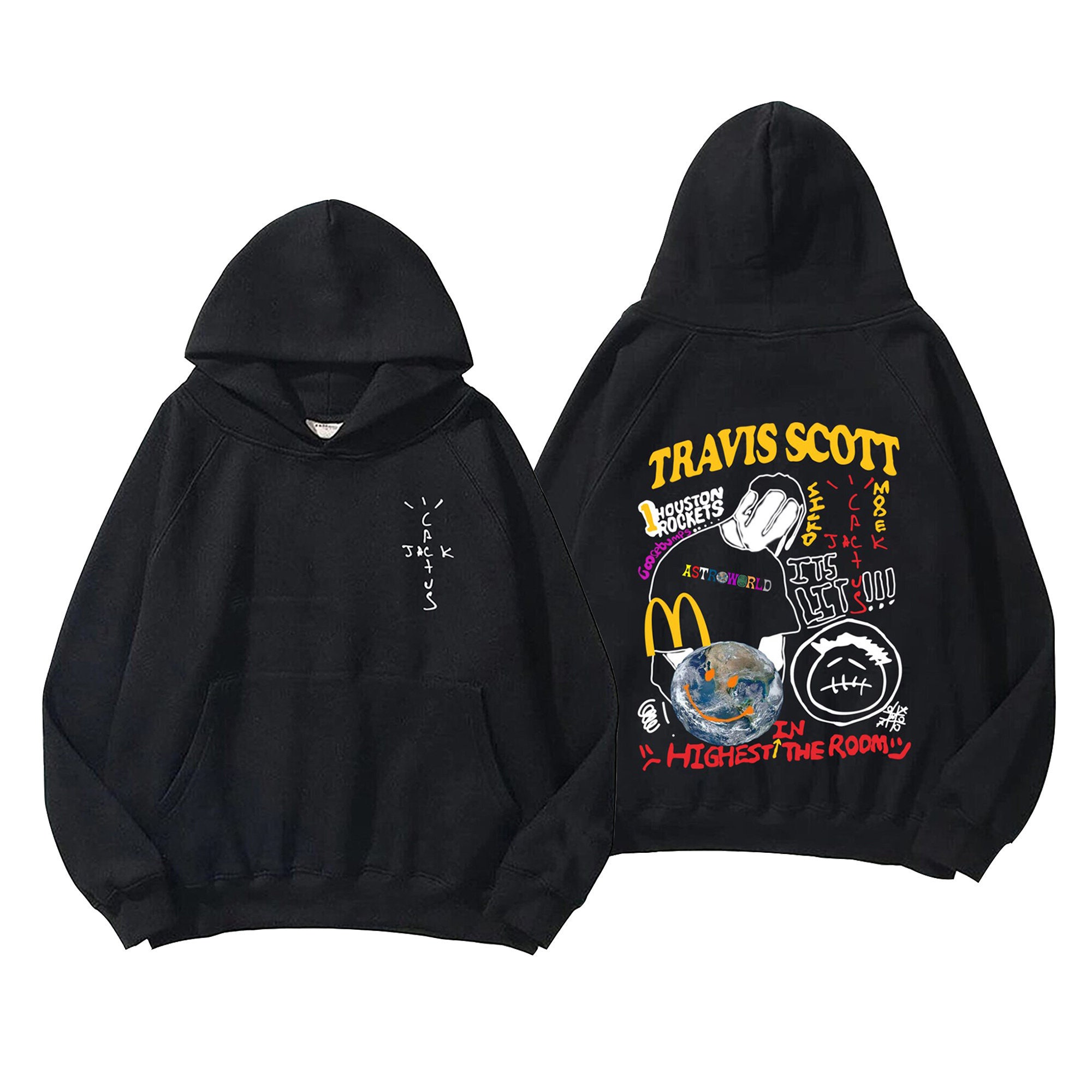 Travis Scott Hoodie - Etsy