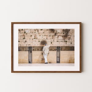 Wailing Wall in Jerusalem Fine Art Print | Kotel in Jerusalem | Israel Wall Art | Jewish Home Decor | Jerusalem Poster | Israel Gift