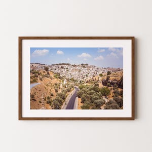 Jerusalem Landscape Art Print | Israel Poster | Jewish Art Decor | Scenic Jerusalem Wall Art | Unique Jewish Gift | Holy Land Photography