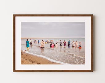 Israel poster | Dead Sea print | Israel print | travel print | landscapes photography | Ocean art | Beach decor | Israel gifts | fine art