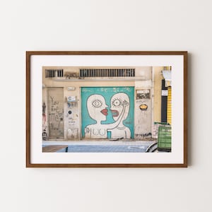 Street Art Tel Aviv Poster | Florentin Graffiti Print | Urban Wall Art | Israel Photography | Sderot Washington Tel Aviv | Fine Art Print