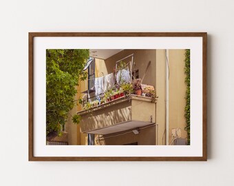 Tel Aviv balcony wall art | Israel poster | Boho wall art | photography prints | fine art print | Tel Aviv Poster
